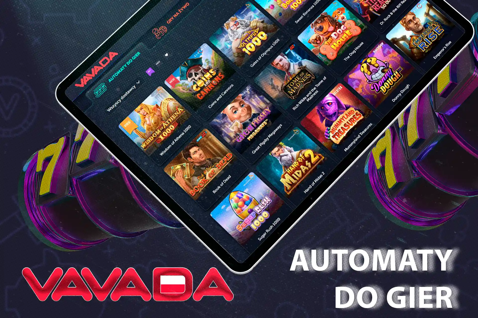 Czeka na Ciebie wiele opcji automatów do spēles w kazino