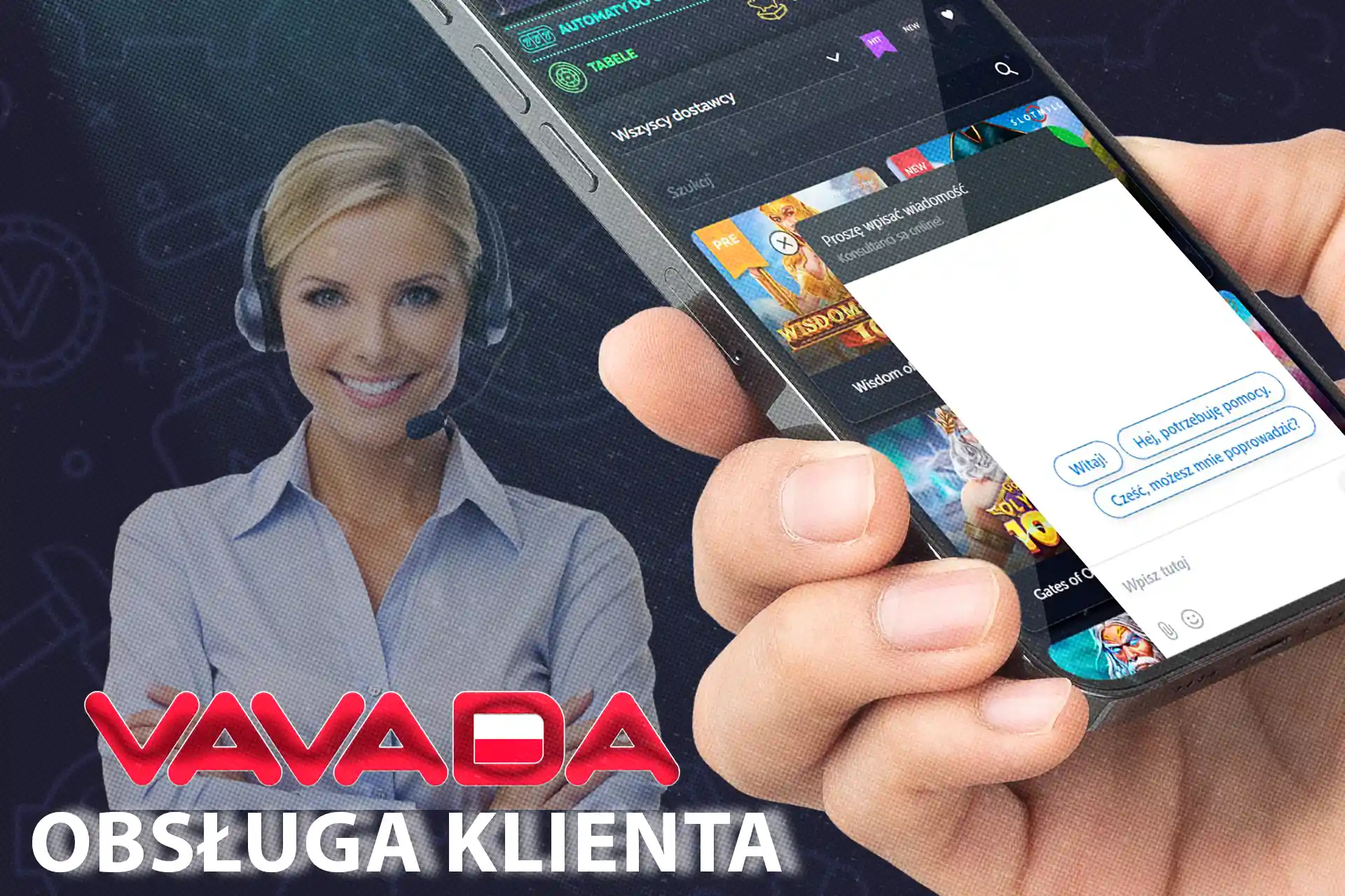 Błyskawiczna obsługa kazino Vavada