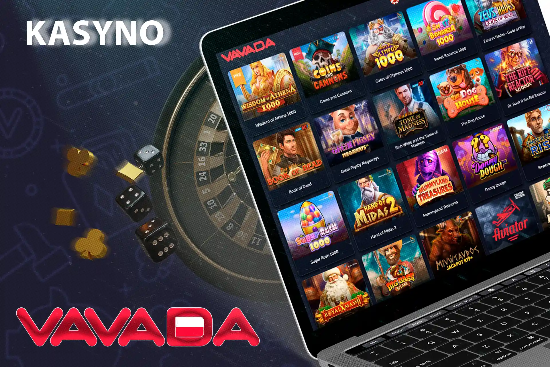 Tysiące najlepszych spēļu hazardowych czeka na Ciebie w naszym kazino